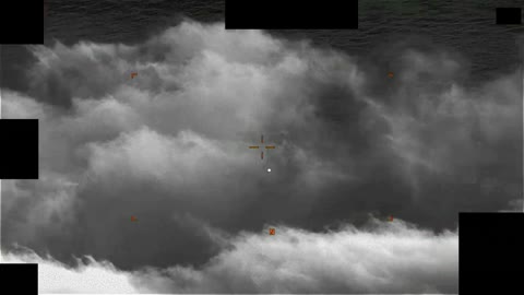 Thermal Track Over Yellow Sea, 2023